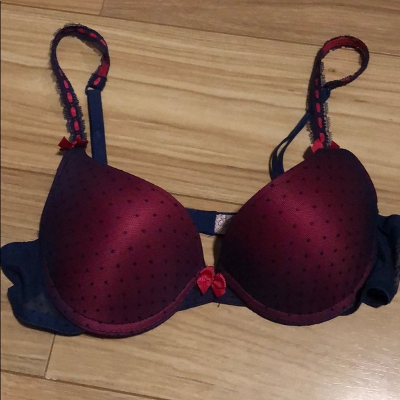 Victoria's Secret Other - Victoria’s Secret Sexy Push Up Bra pink bow 34 A.